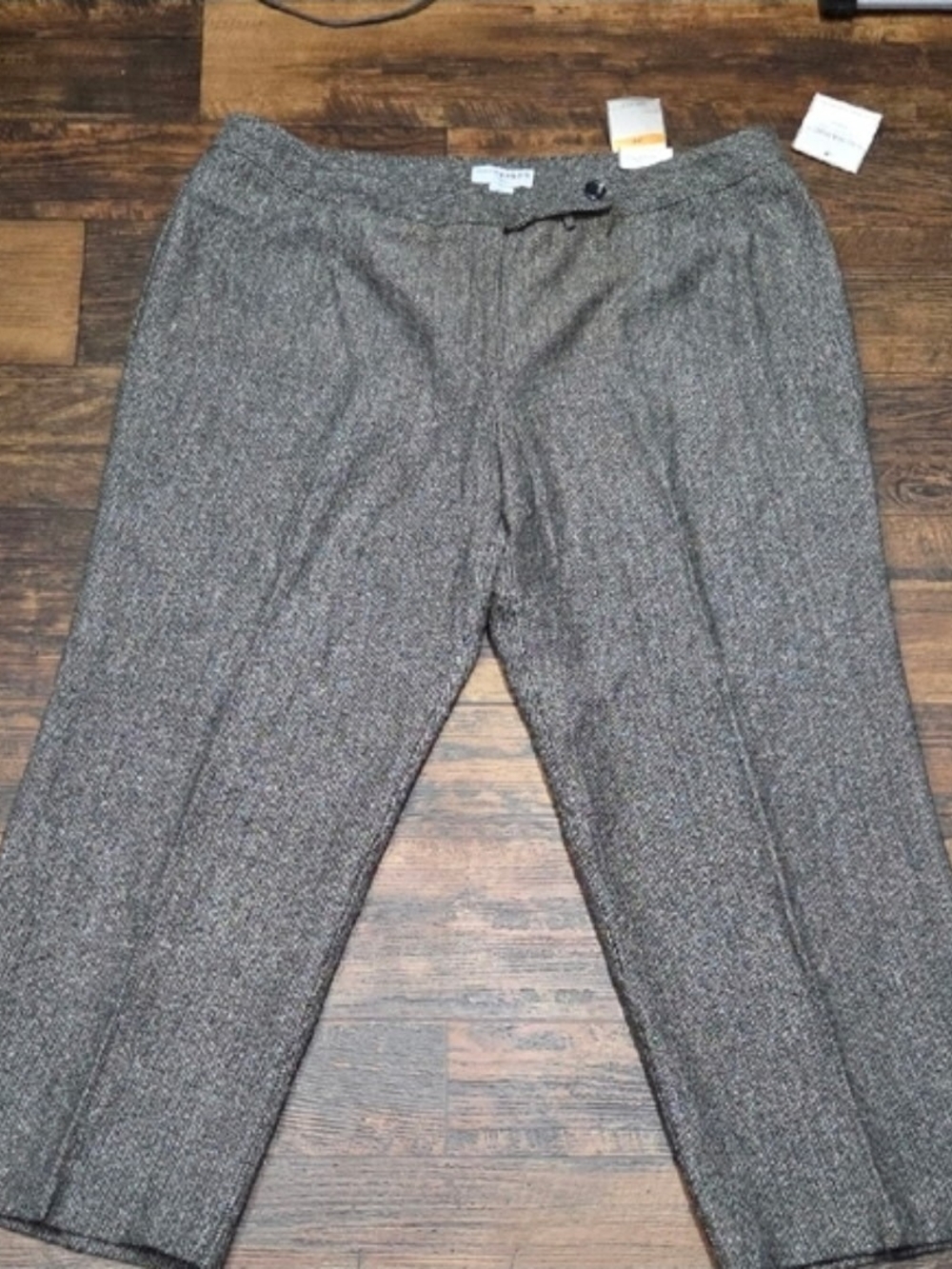 Sag Harbor Gray Tweed Women's Trousers